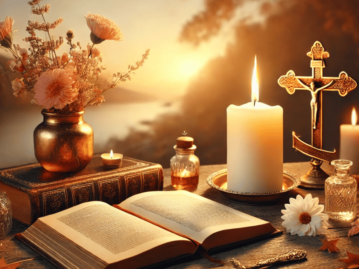 Celebre o Dia de Todos os Santos com reflexão e conexão espiritual, buscando autoconhecimento e evolução em uma jornada de paz e significado.