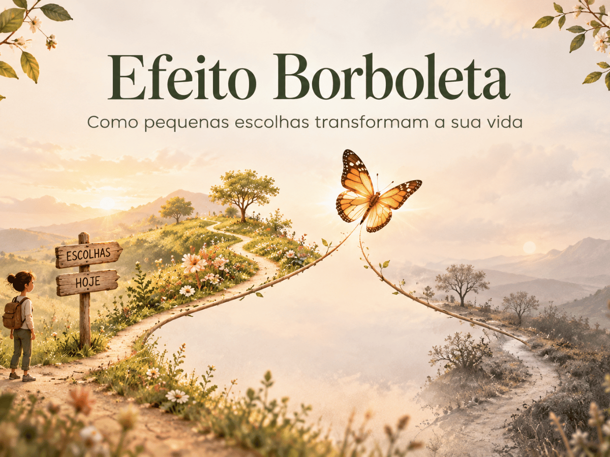 Efeito Borboleta: Como Pequenas Escolhas Transformam a Sua Vida