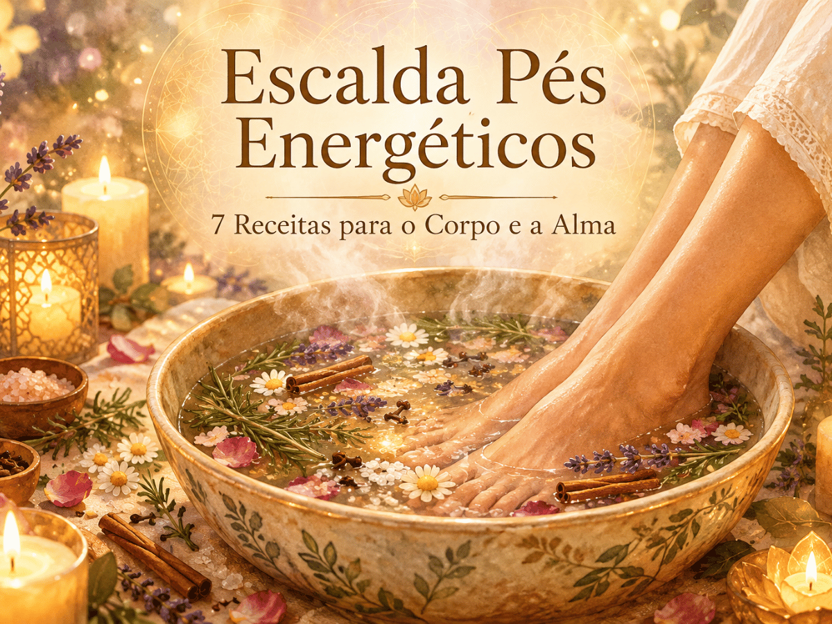 Escalda Pés Energéticos: 7 Receitas Simples Para Cuidar do Corpo e da Alma